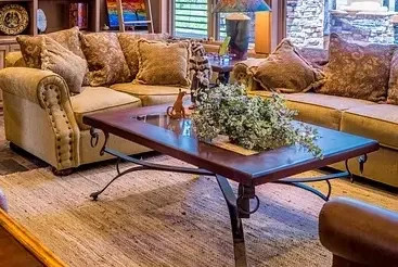 Ordentliches Wohnzimmer Ordentliches Wohnzimmer nach professioneller Reinigung - Job bei Home Service Berlin